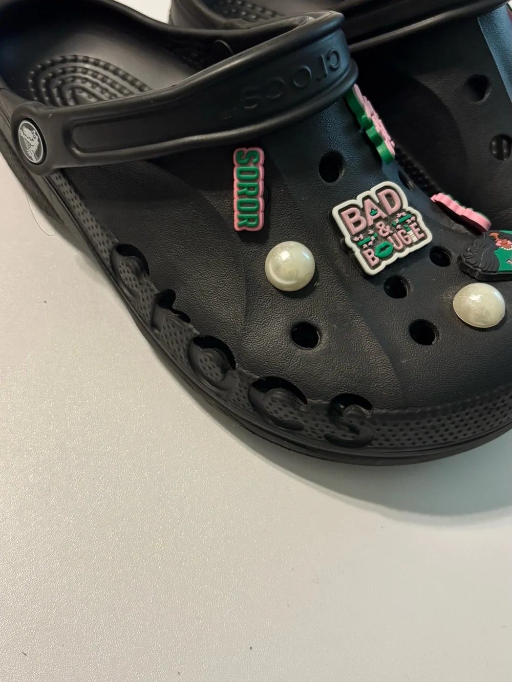 Crocs Women Black Clog  Charms NOT INCLUDED